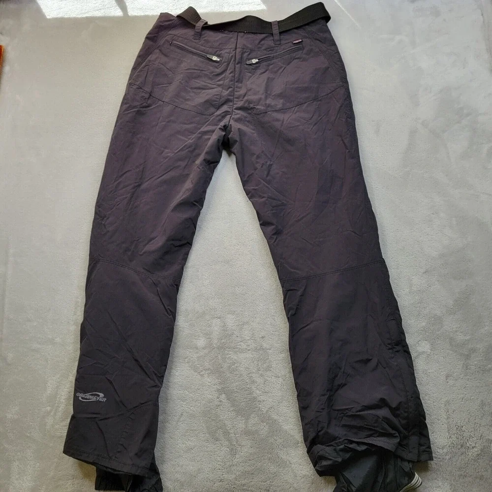 Obermeyer Ski Pants Womens 10 Snow‎ Winter Cargo Windbreaker Parachute Pipe EWS